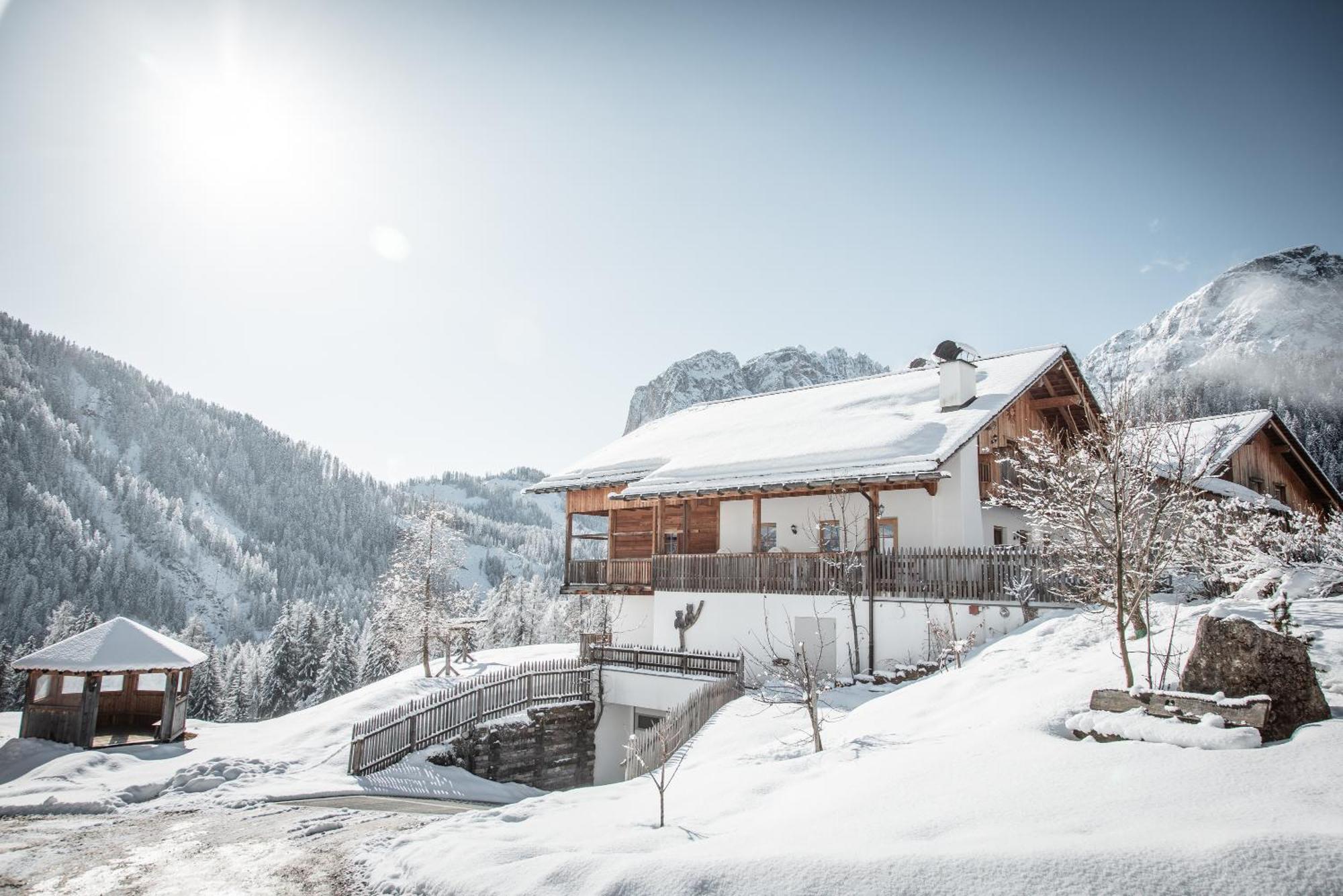 Hotel Pension Odles San Martino in Badia Exterior foto