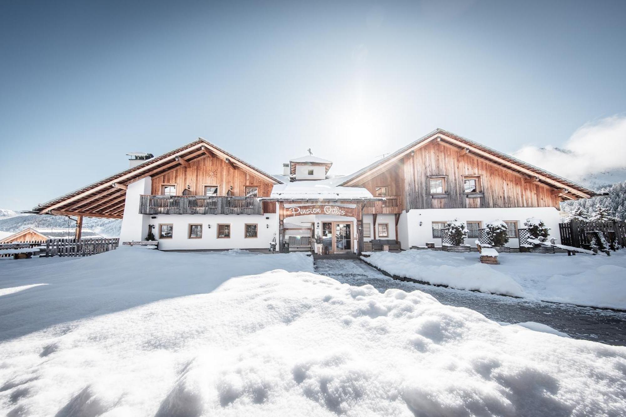 Hotel Pension Odles San Martino in Badia Exterior foto
